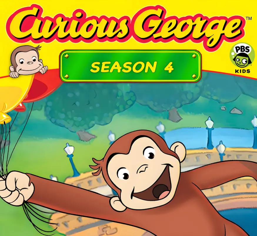 《好奇的乔治 第四季》：萌猴乔治的奇幻冒险新篇章，全家欢乐的奇幻童趣之旅！
